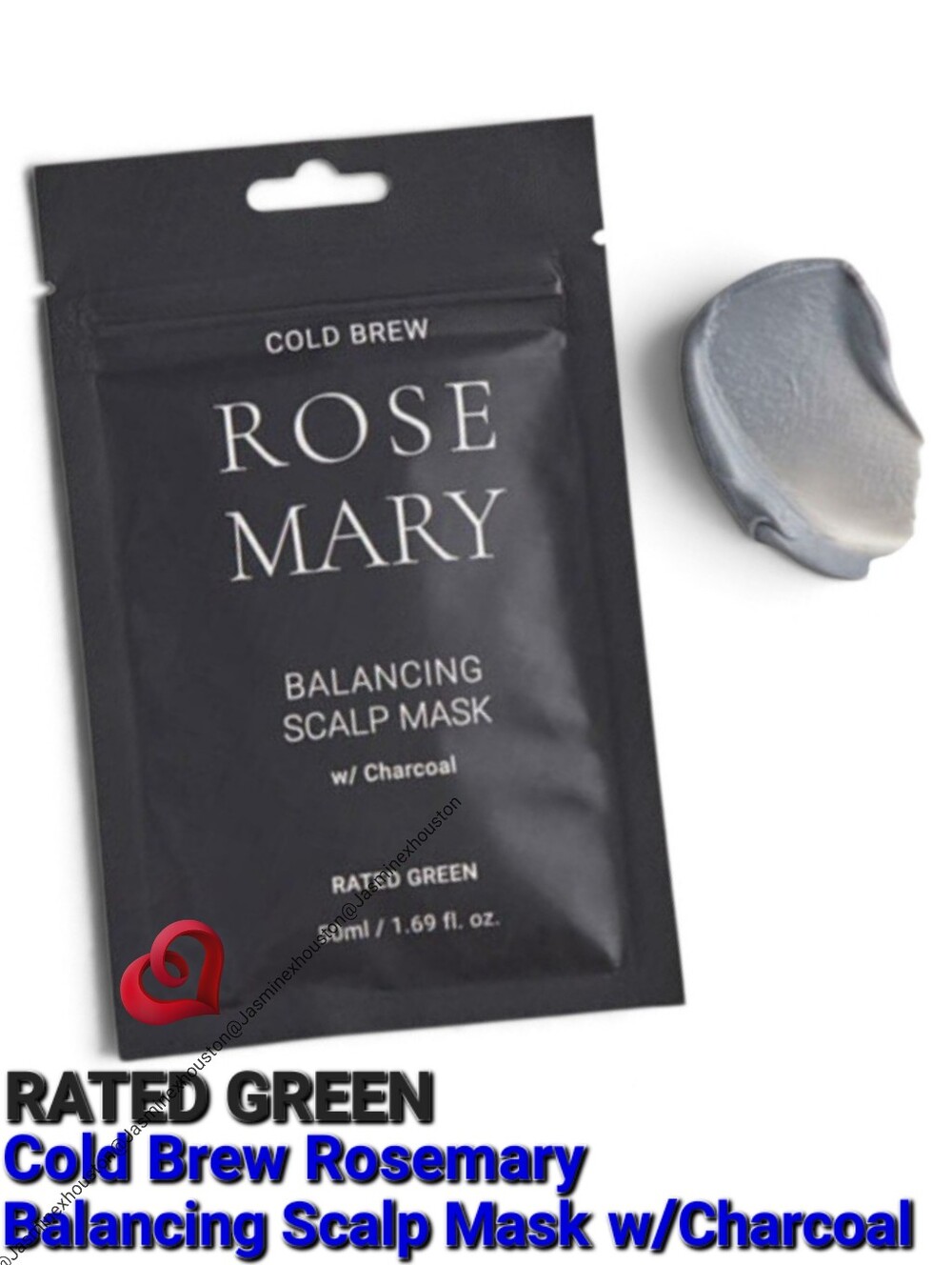 🎉3•$13/4•$16🎉 RATED GREEN Cold Brew Rosemary Balancing Scalp Mask W/Charcoal